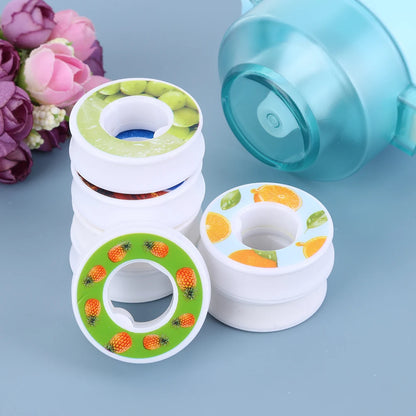 7/10/14/20PCS Water Bottle Flavour Pod Air Scent Fruit Flavour Pods For Water Bottle 0 Sugar Up Scented Pods Bottle Accessories